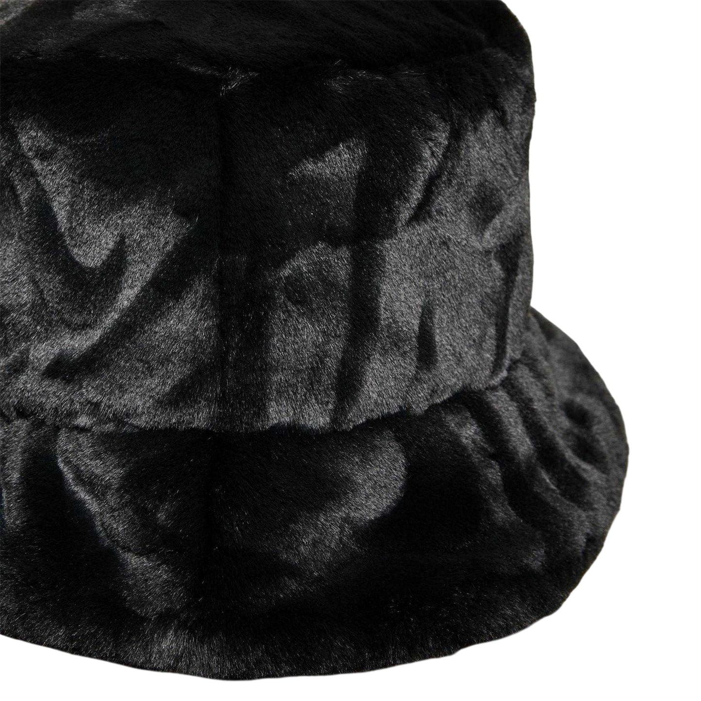 Black - Lifestyle - Nike Childrens-Kids Apex Faux Fur Bucket Hat
