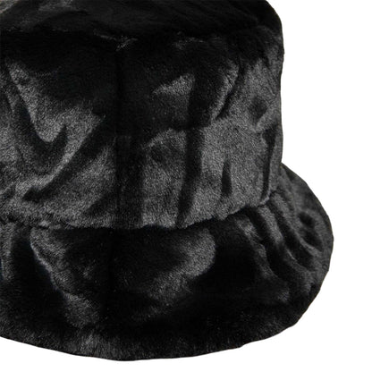 Black - Lifestyle - Nike Childrens-Kids Apex Faux Fur Bucket Hat