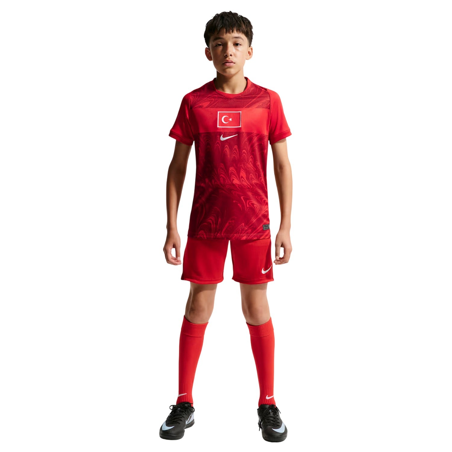 Red-White - Lifestyle - Nike Childrens-Kids Turkey 2026 Football Shirt