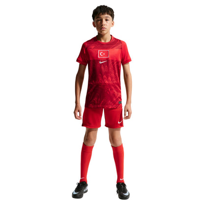 Red-White - Lifestyle - Nike Childrens-Kids Turkey 2026 Football Shirt