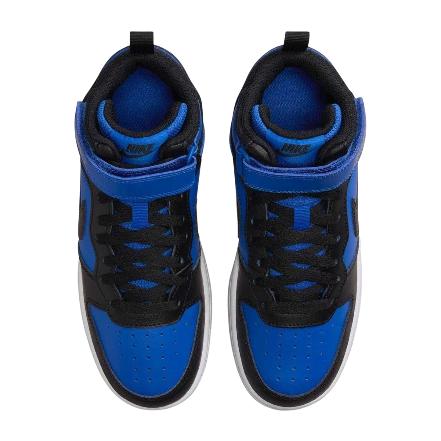 Royal Blue-Black - Lifestyle - Nike Boys Court Borough High-top Flat High Top Trainers