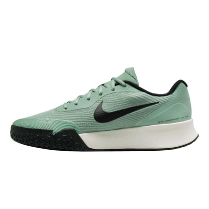 White-Green - Back - Nike Mens Vapor Lite 3 Tennis Shoes