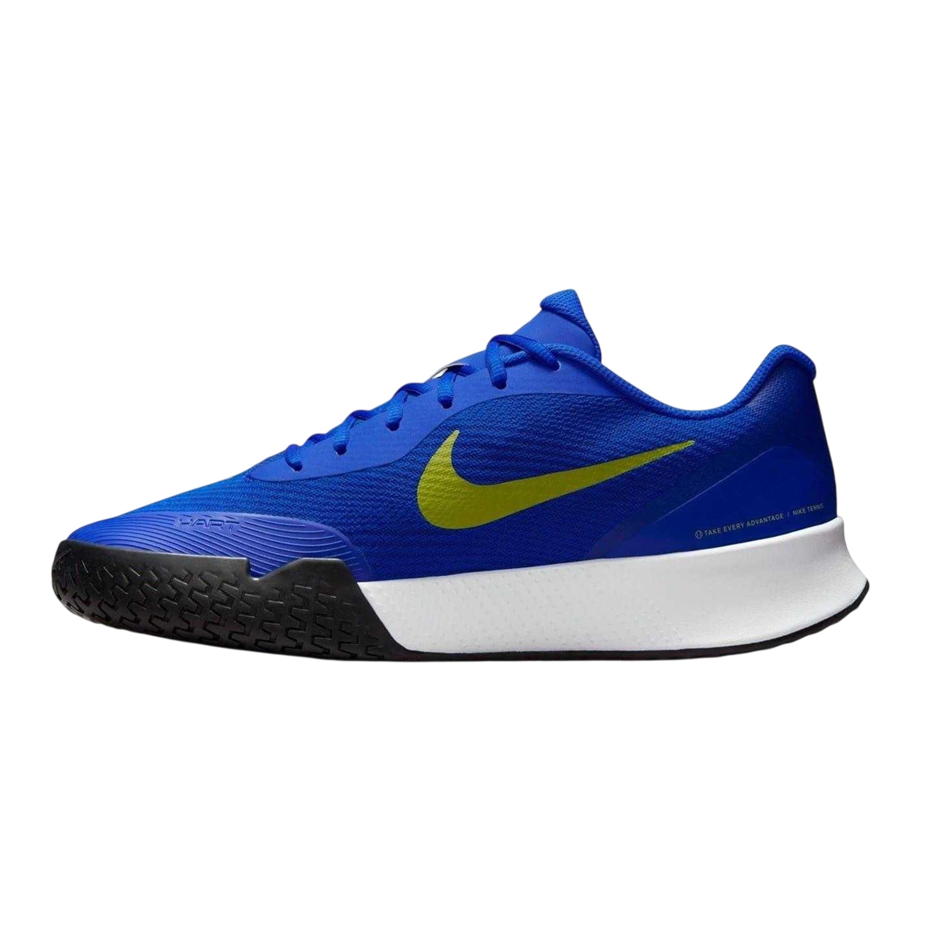 Blue - Back - Nike Mens Vapor Lite 3 Tennis Shoes