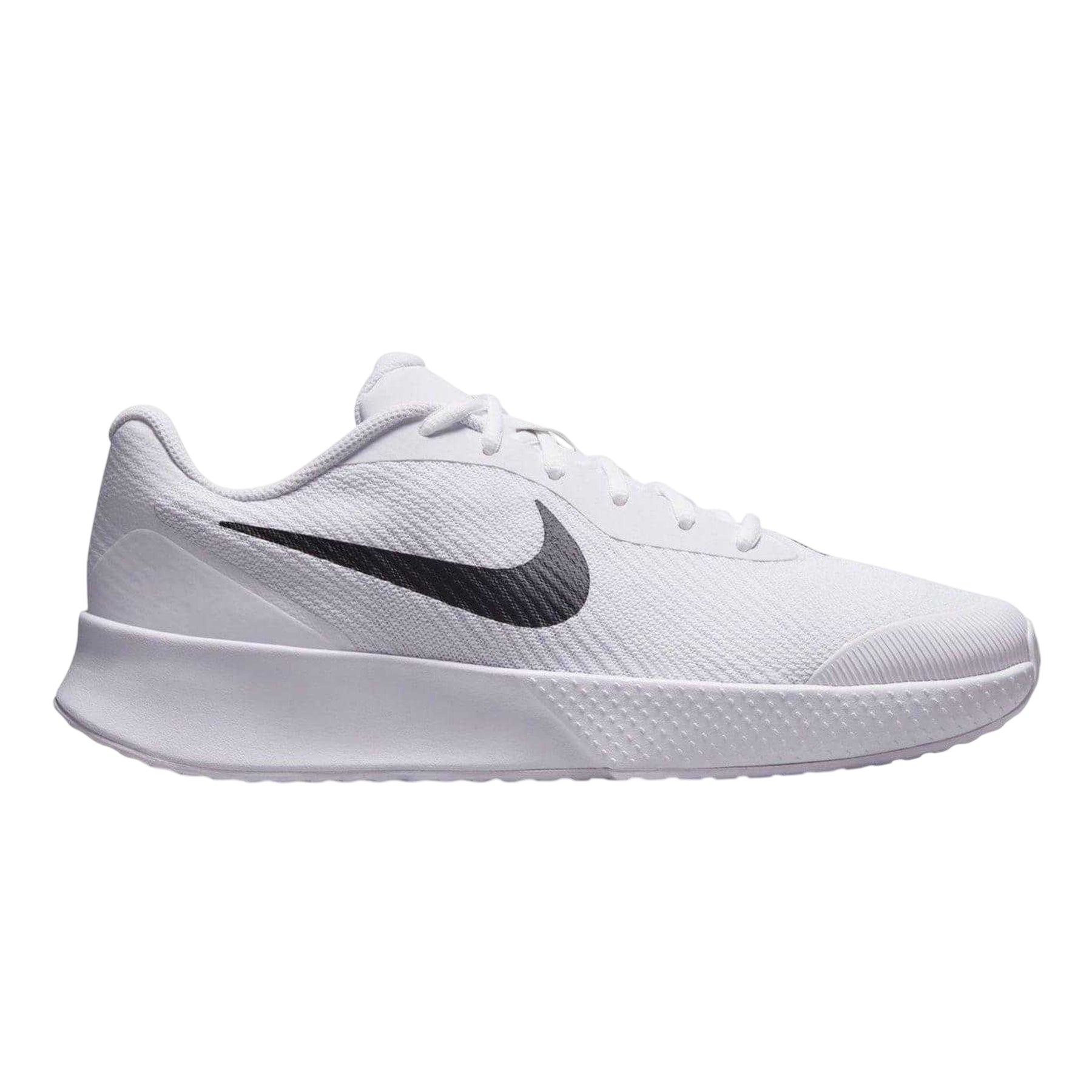 White-Black - Front - Nike Mens Vapor Lite 3 Tennis Shoes