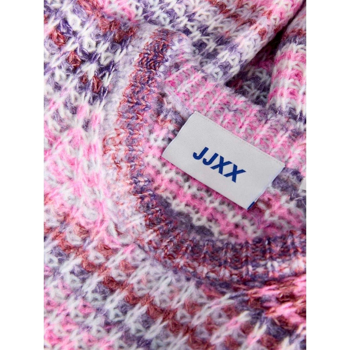 Purple Rose - Side - JJXX Womens-Ladies Space Dye Textured Knit Pullover