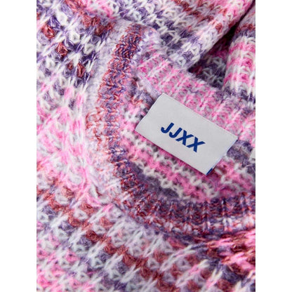 Purple Rose - Side - JJXX Womens-Ladies Space Dye Textured Knit Pullover