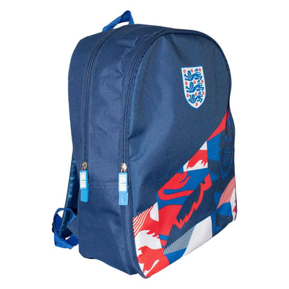 Blue - Side - England FA Crest Backpack