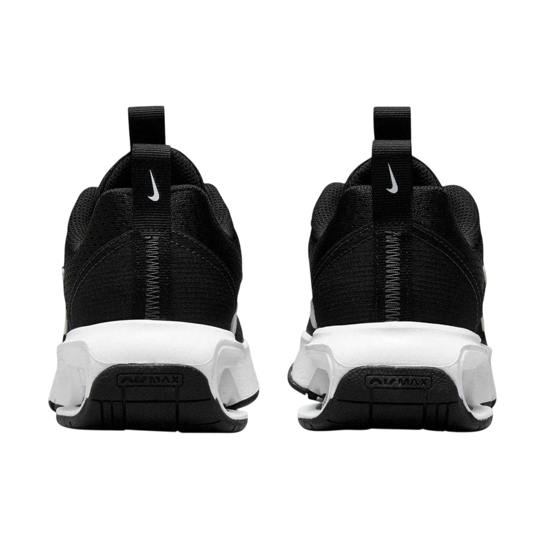 Black-White - Back - Nike Childrens-Kids Air Max Shoes