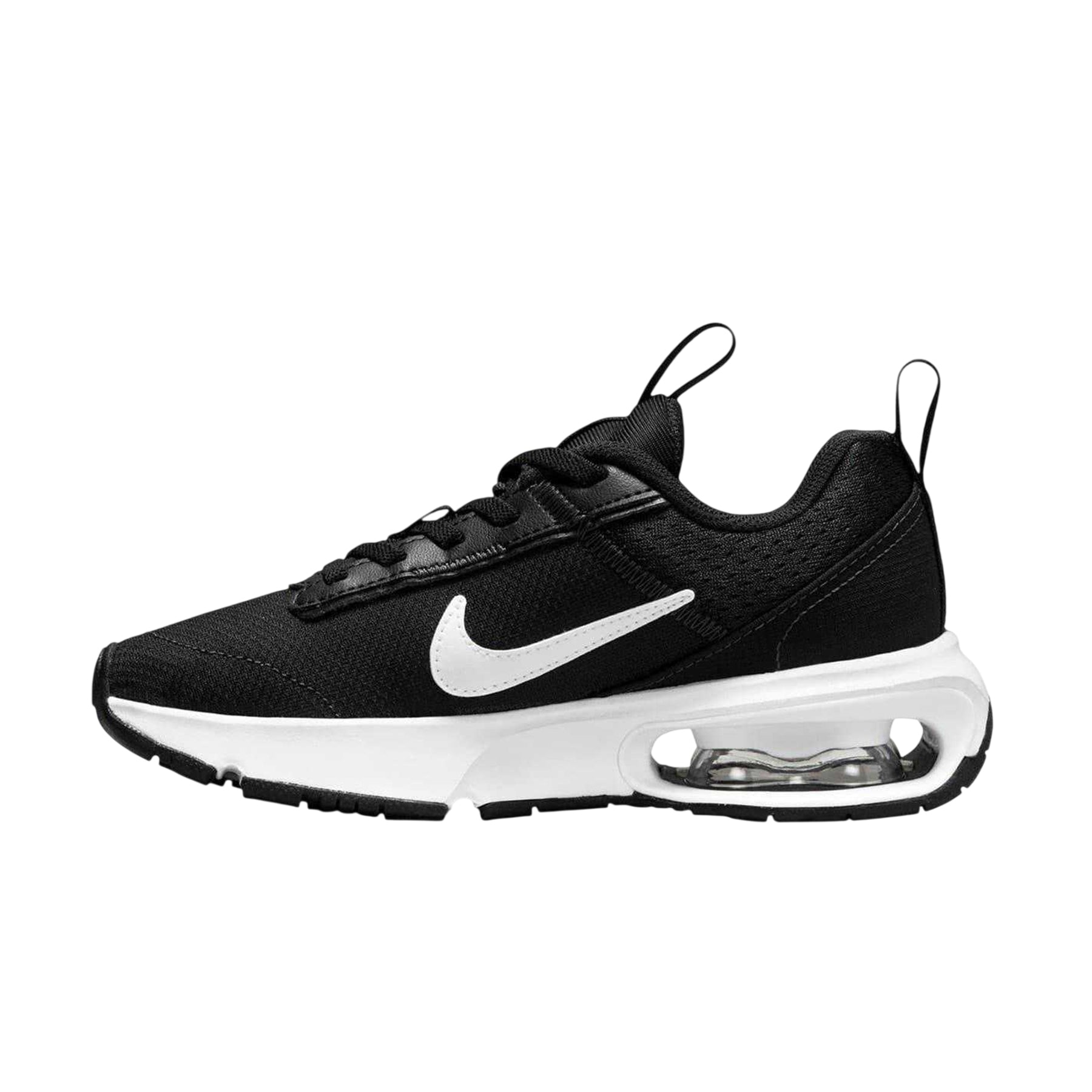 Black-White - Side - Nike Childrens-Kids Air Max Shoes