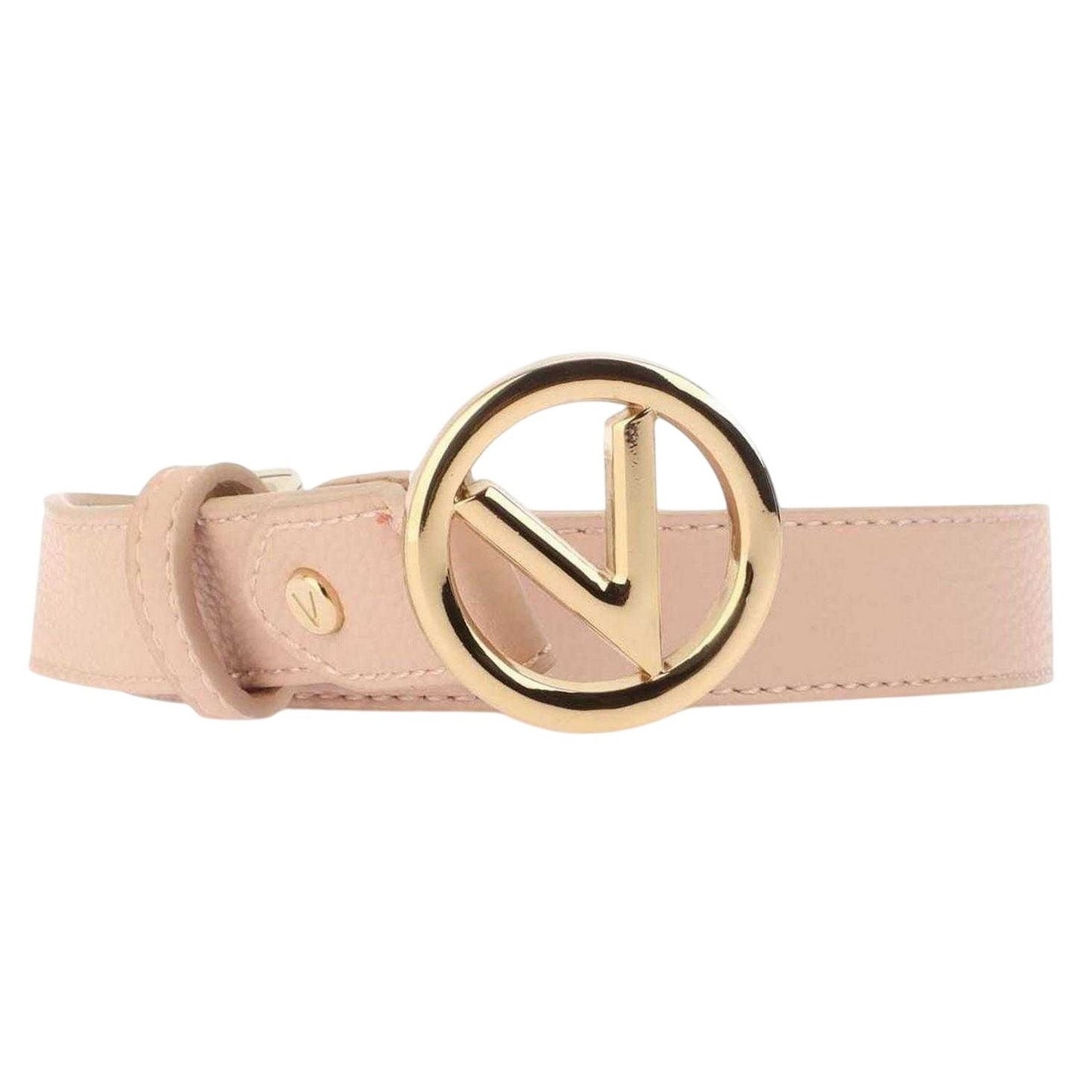 Pink - Front - Valentino Womens-Ladies Cipria Oro Belt