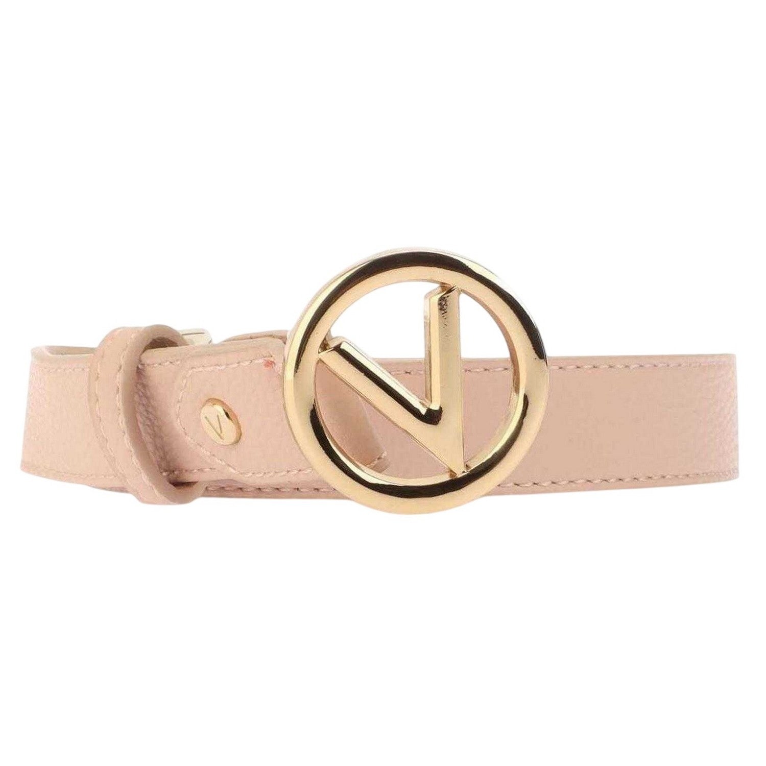 Pink - Front - Valentino Womens-Ladies Cipria Oro Belt