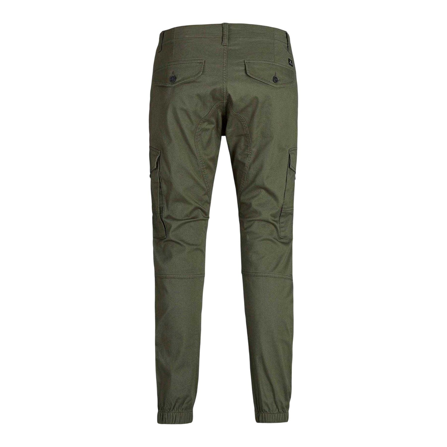 Olive Night - Back - Jack And Jones Boys Paul Flake Cargo Trousers