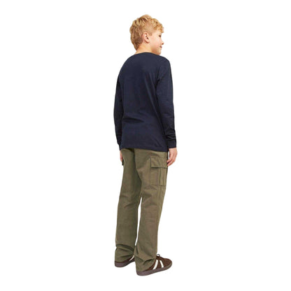 Olive Night - Lifestyle - Jack And Jones Boys Kane Barkley Cargo Trousers