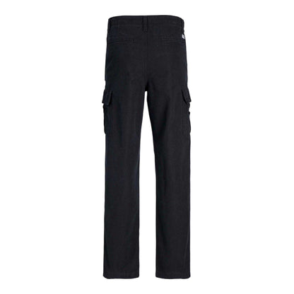 Black - Back - Jack And Jones Boys Kane Barkley Cargo Trousers