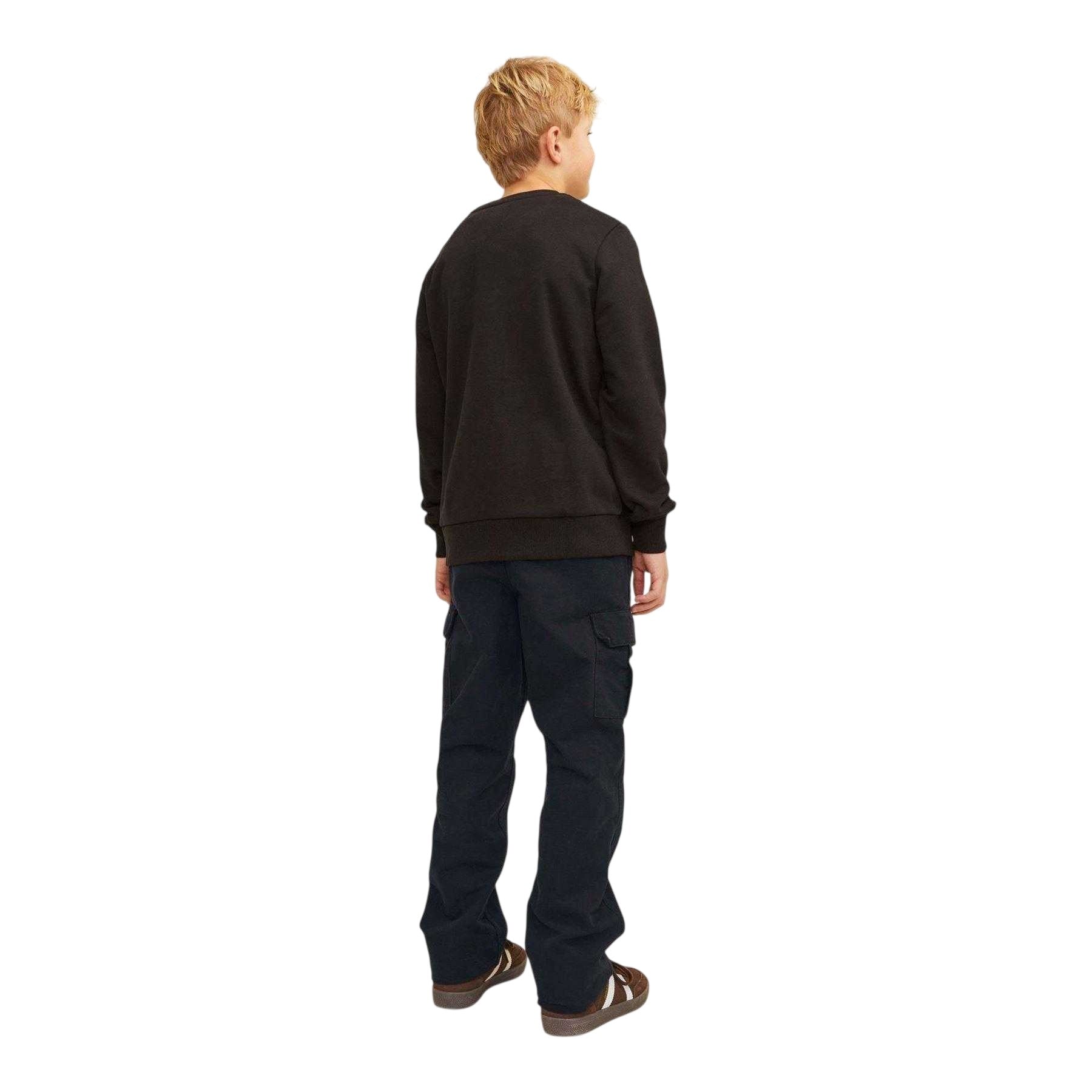 Black - Lifestyle - Jack And Jones Boys Kane Barkley Cargo Trousers