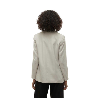 Silver - Back - Vero Moda Womens-Ladies Vmrita Blazer
