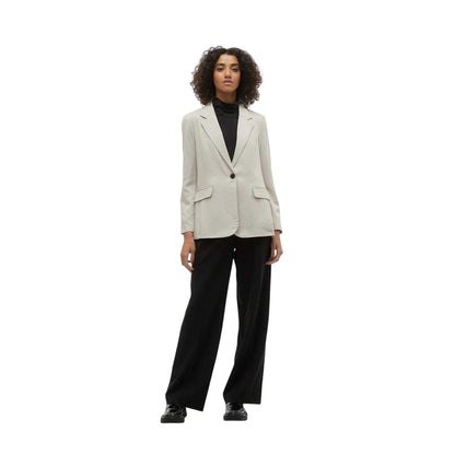 Silver - Side - Vero Moda Womens-Ladies Vmrita Blazer