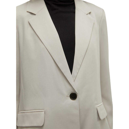Silver - Pack Shot - Vero Moda Womens-Ladies Vmrita Blazer
