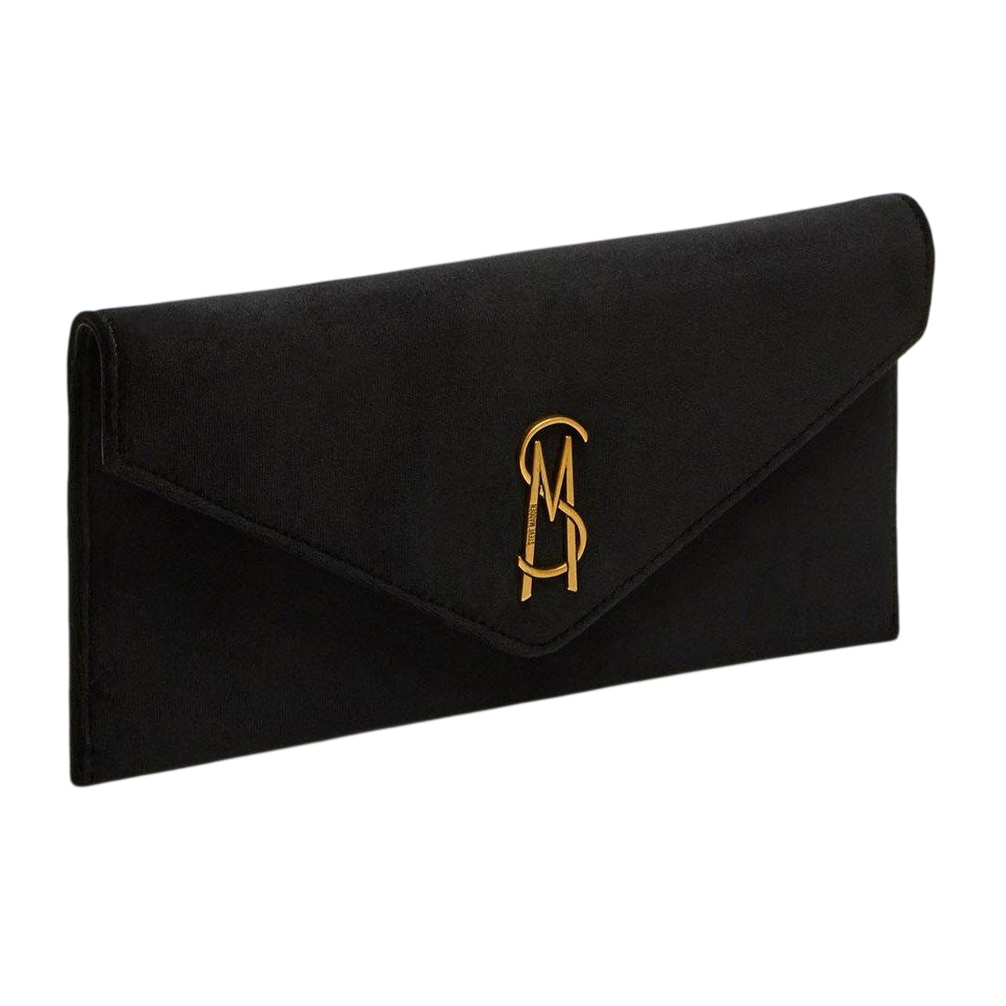 Black - Back - Steve Madden Womens-Ladies Smooth Clutch Bag