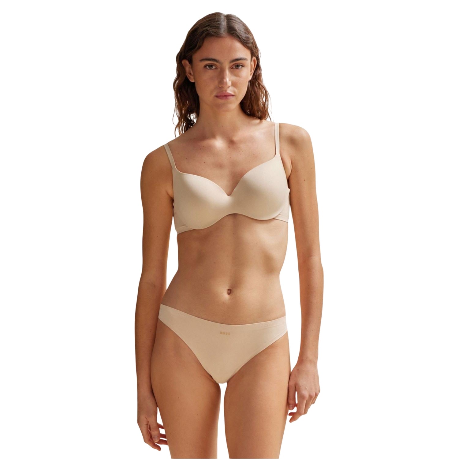 Beige - Lifestyle - Boss Womens-Ladies Underwired Bra