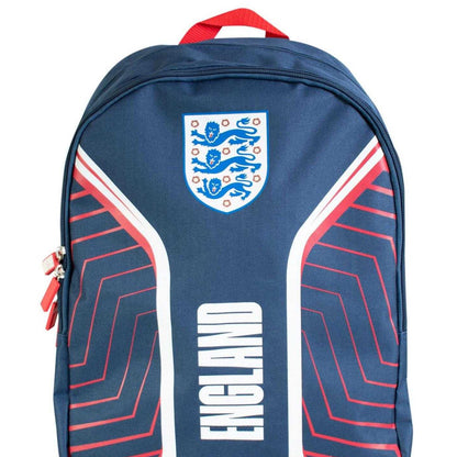 Navy - Side - England FA Flash Polyester Backpack