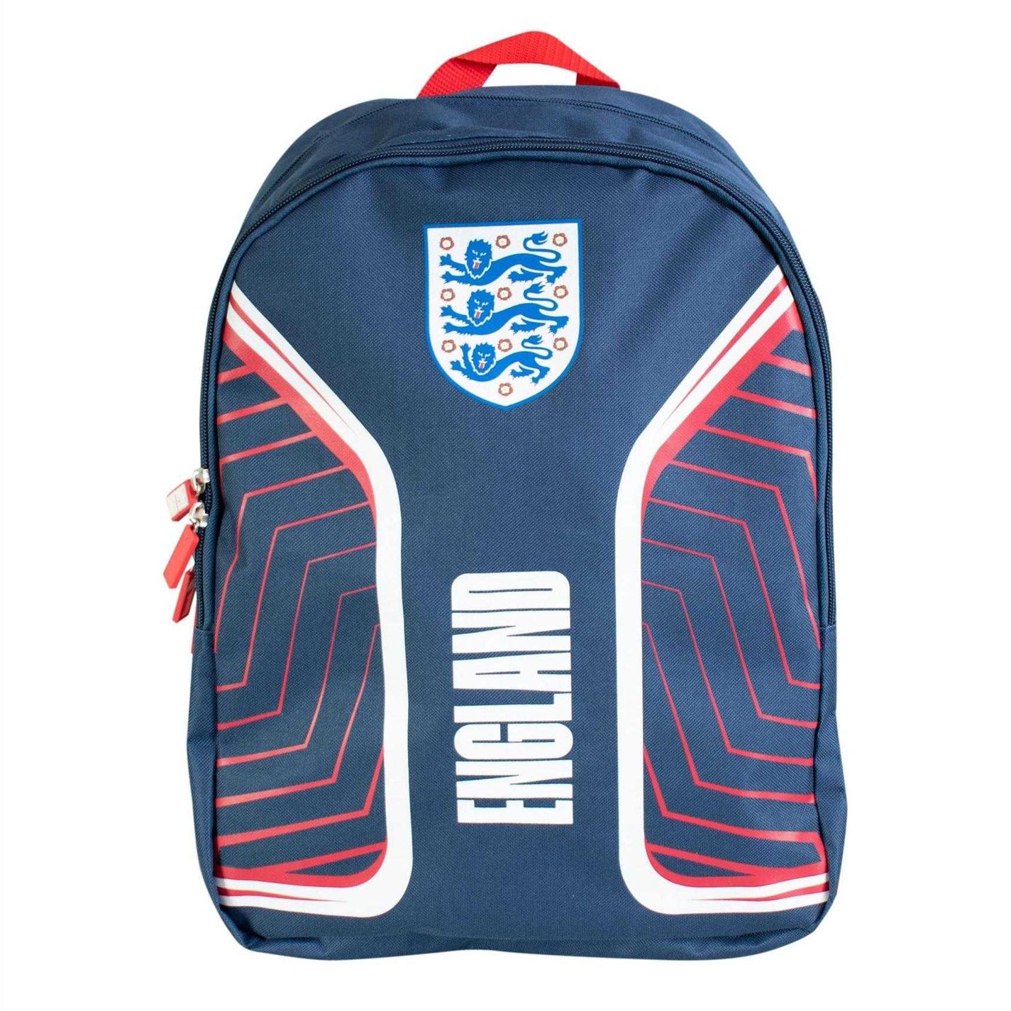 Navy - Front - England FA Flash Polyester Backpack