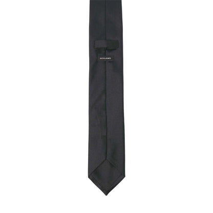Black - Back - Jack And Jones Mens Plain Tie
