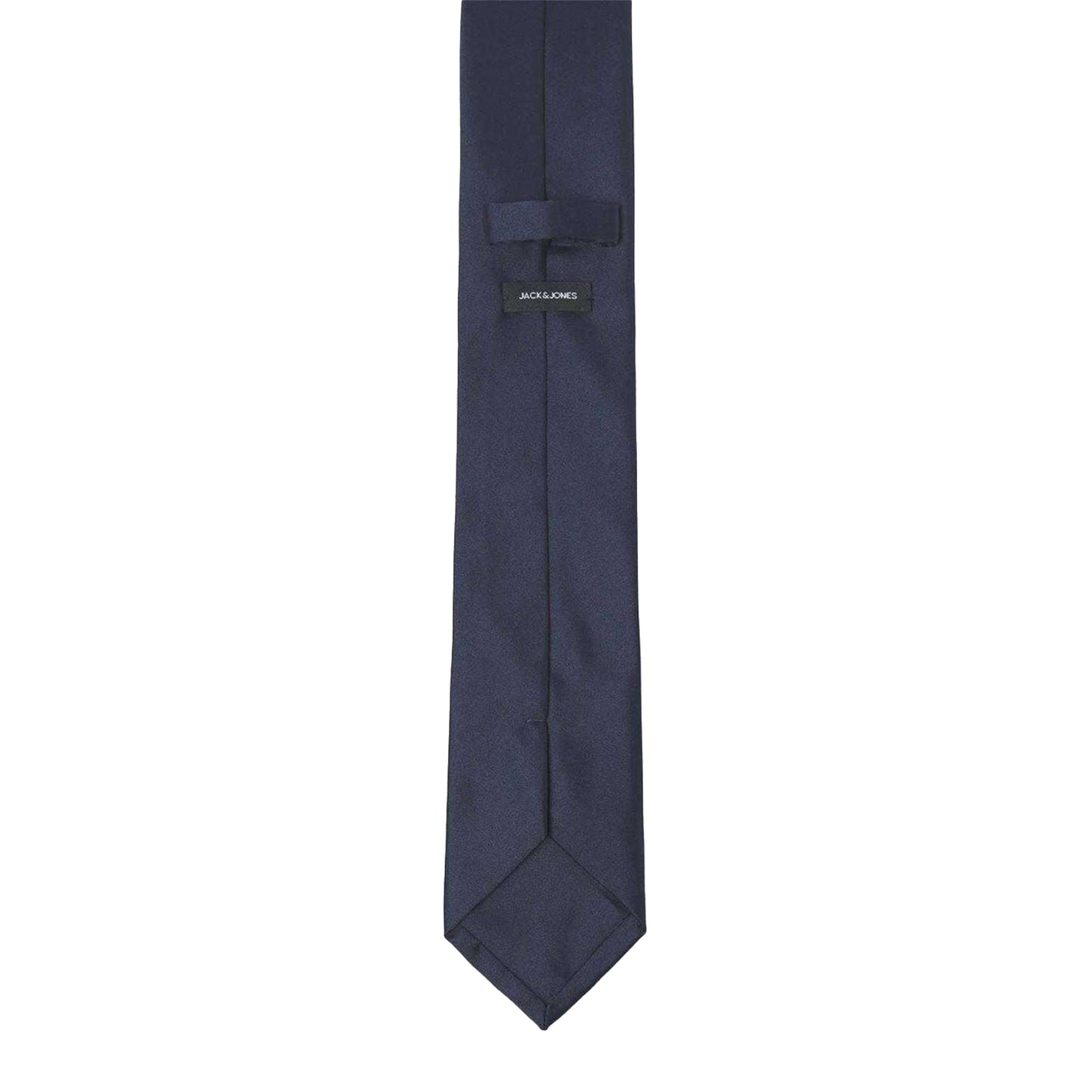 Navy Blazer - Back - Jack And Jones Mens Plain Tie