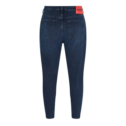 Navy - Back - Hugo Womens-Ladies 634 Slim Jeans