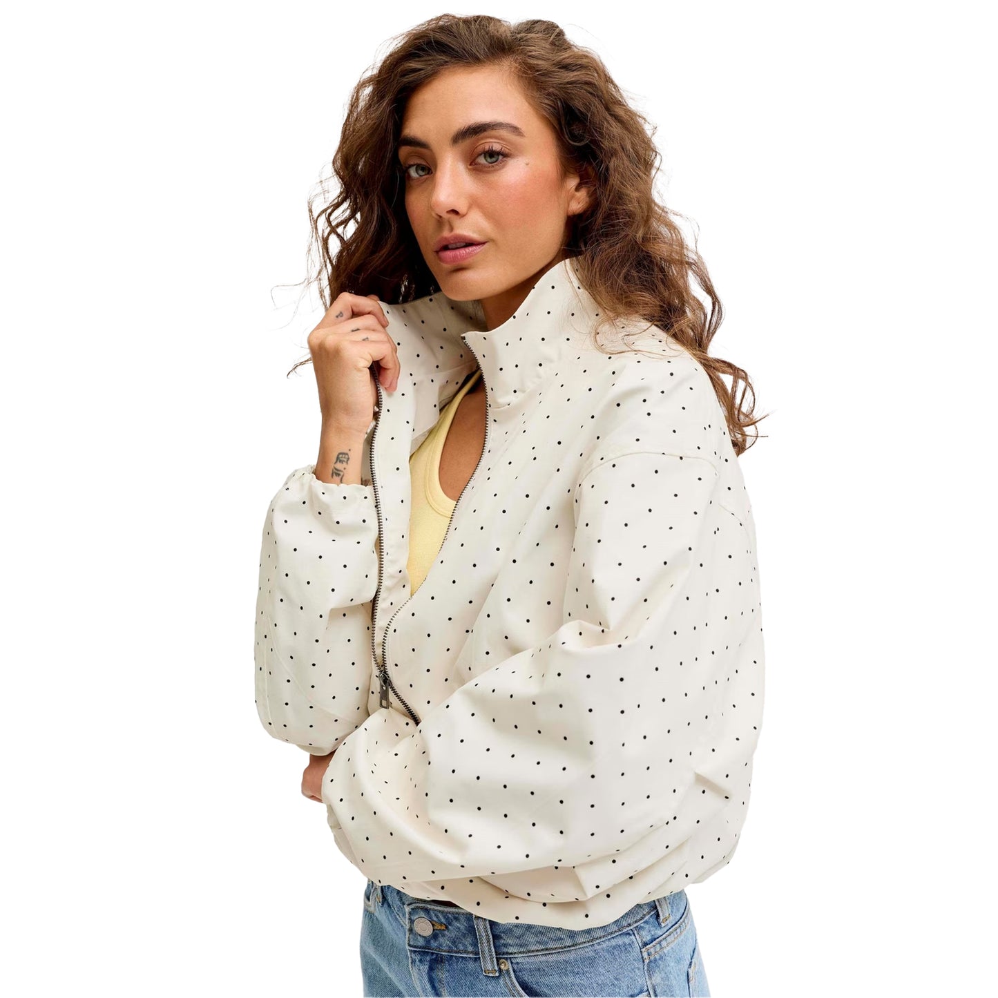 Vanilla Ice - Lifestyle - JJXX Womens-Ladies Polka Dot Jacket