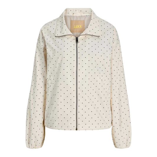 Vanilla Ice - Front - JJXX Womens-Ladies Polka Dot Jacket