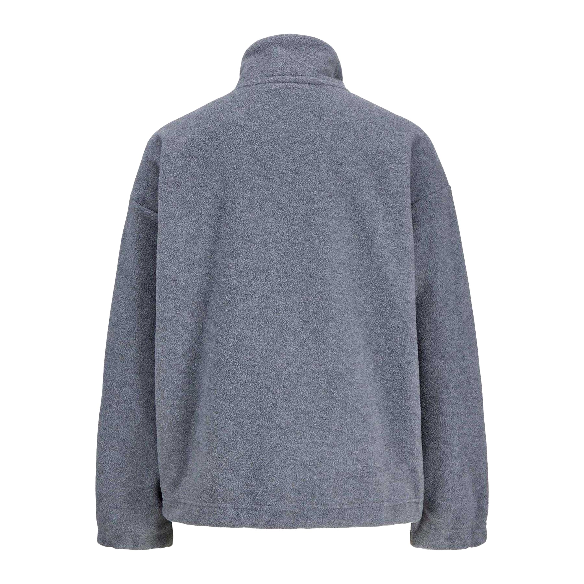 Medium Grey - Back - JJXX Womens-Ladies Freya Fleece Jacket