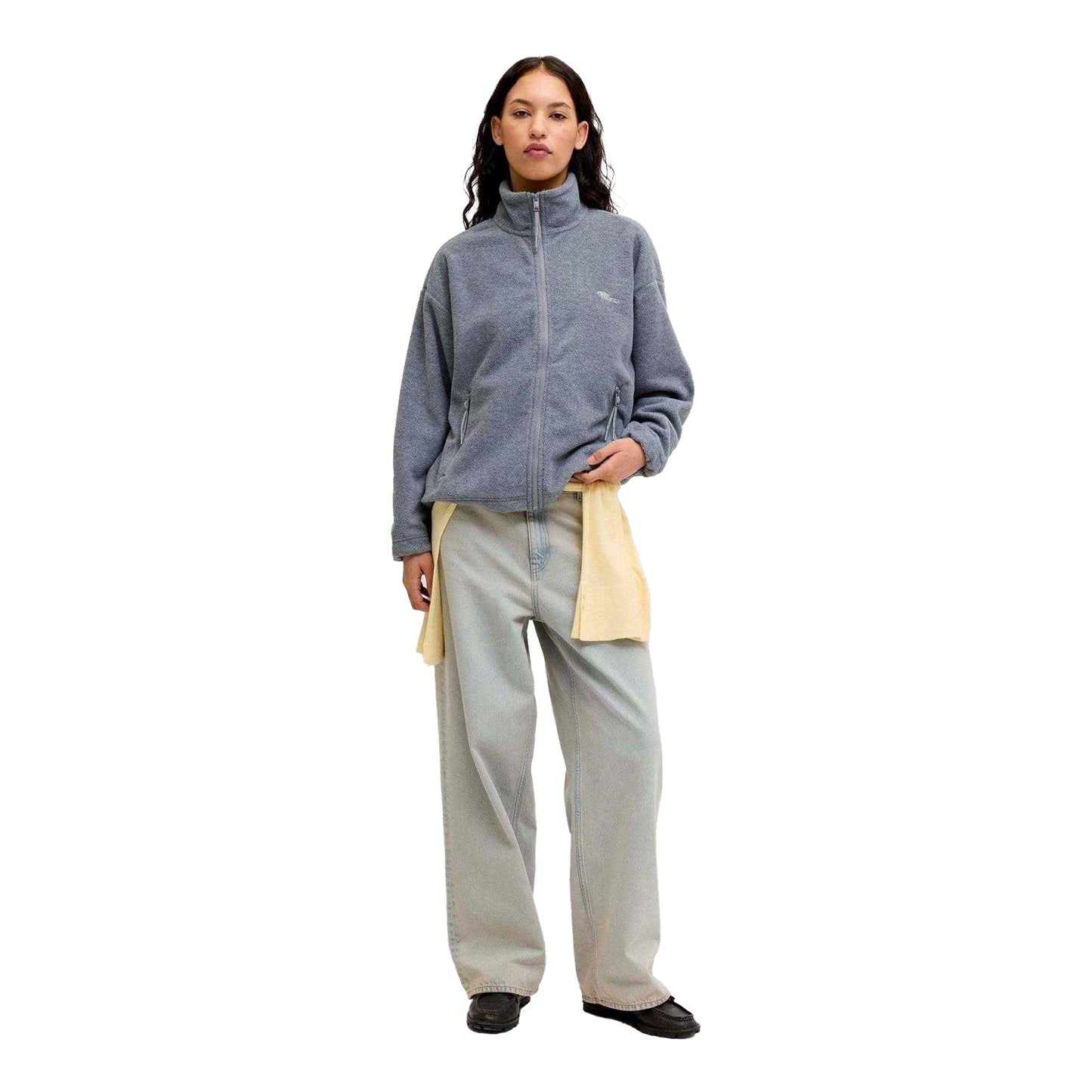 Medium Grey - Lifestyle - JJXX Womens-Ladies Freya Fleece Jacket