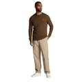 Olive - Lifestyle - Lyle & Scott Mens Cotton Merino Crew Neck Sweater Top