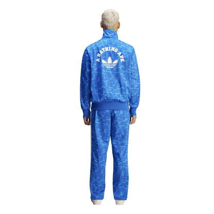 Blue Camo - Lifestyle - Adidas Mens Bape Firebird Camo Track Top