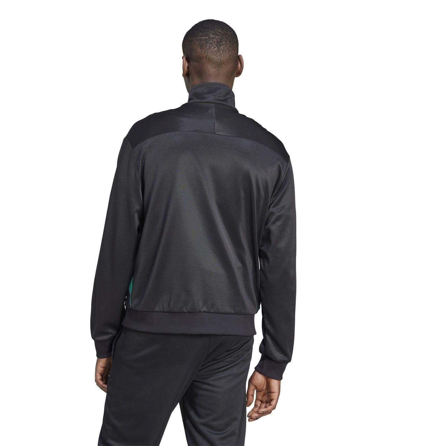 Black-Gold - Back - Adidas Unisex Adult House of Tiro Nations Pack Long-Sleeved Track Top