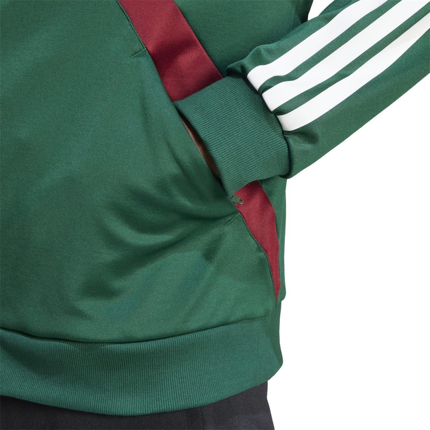 Green-Burgundy-White - Lifestyle - Adidas Unisex Adult House of Tiro Nations Pack Long-Sleeved Track Top