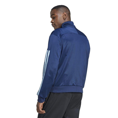 Light Blue-White - Back - Adidas Unisex Adult House of Tiro Nations Pack Long-Sleeved Track Top