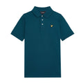 Navy - Pack Shot - Lyle & Scott Childrens-Kids Plain Polo Shirt