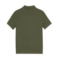 Dark Green - Back - Lyle & Scott Childrens-Kids Plain Polo Shirt