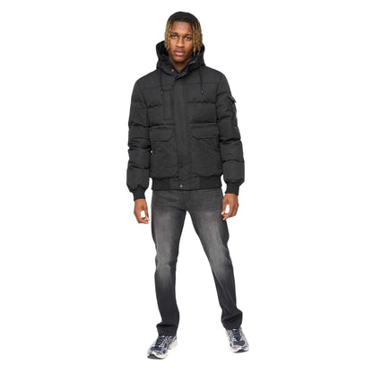 Black - Pack Shot - Kings Will Dream Mens Wakaday Bomber Jacket