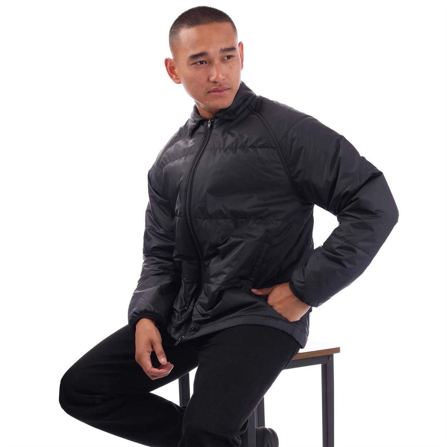 Black - Lifestyle - Adidas Unisex Adult Originals Coach Jacket