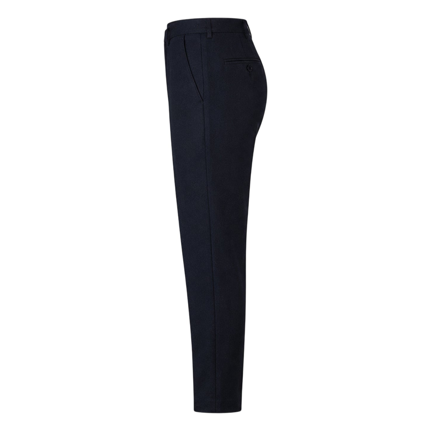 Navy - Side - Hugo Mens Simmons202 Trousers