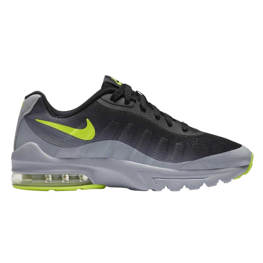 Grey-Volt - Front - Nike Boys Air Max Trainers
