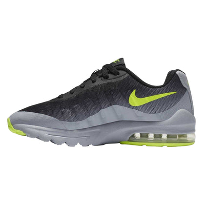 Grey-Volt - Side - Nike Boys Air Max Trainers