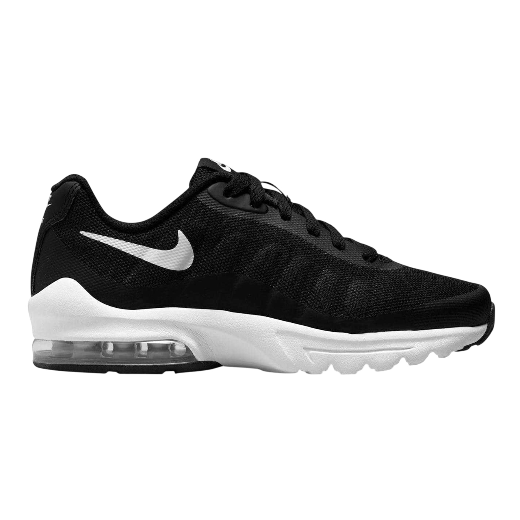 Black-White - Front - Nike Boys Air Max Trainers