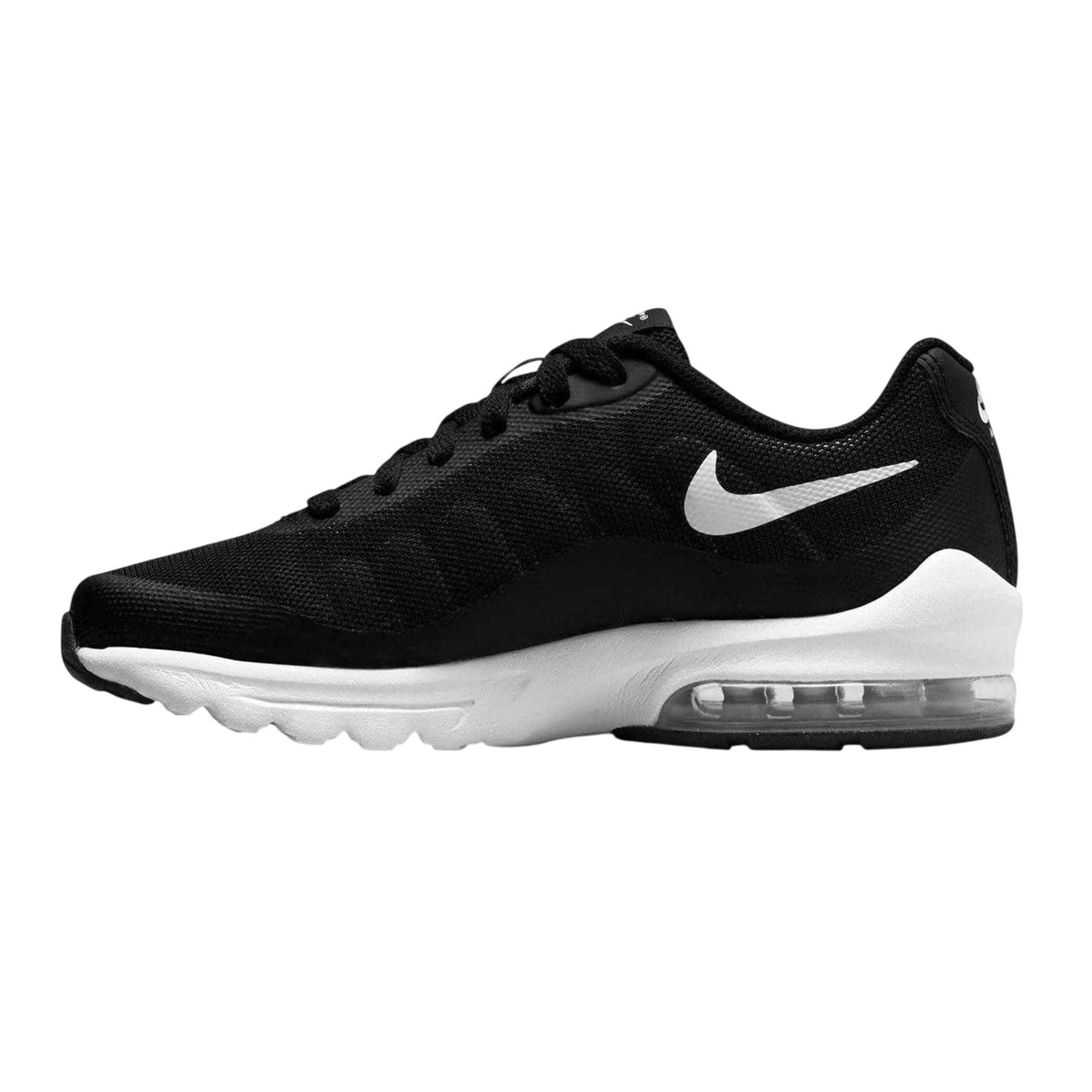 Black-White - Side - Nike Boys Air Max Trainers