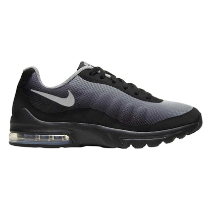 Grey-Black - Front - Nike Boys Air Max Trainers