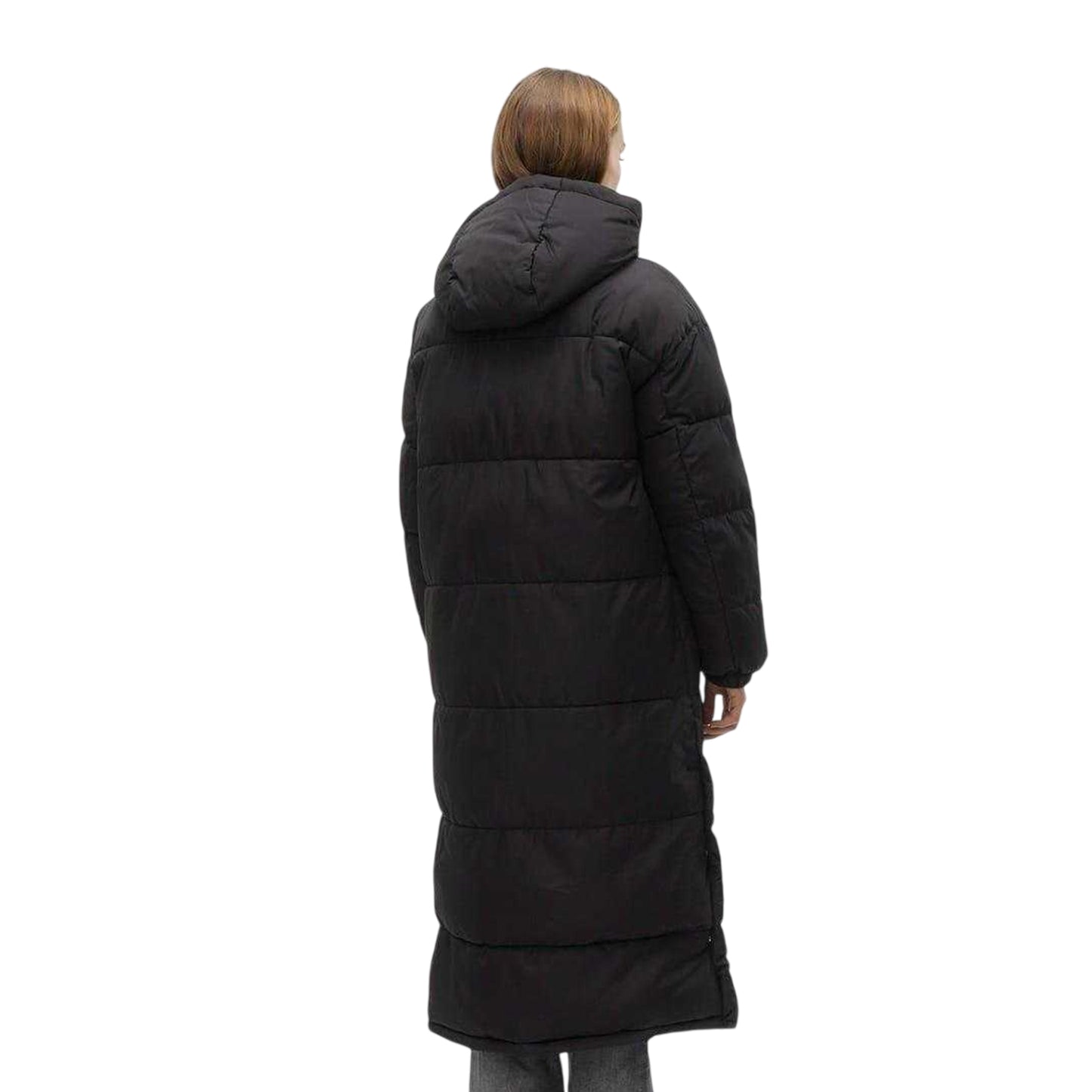 Black - Back - Vero Moda Womens-Ladies Quilted Puffer Jacket