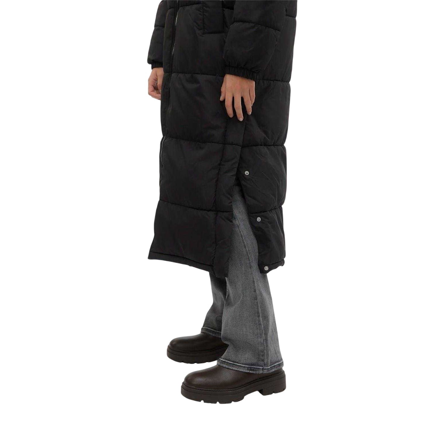 Black - Lifestyle - Vero Moda Womens-Ladies Quilted Puffer Jacket